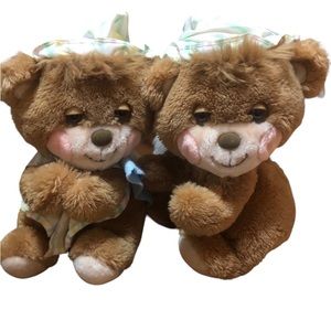 VTG 1985 Fisher Price Teddy Betsy Beddy Bear Plush 1403 Praying Bedtime-…